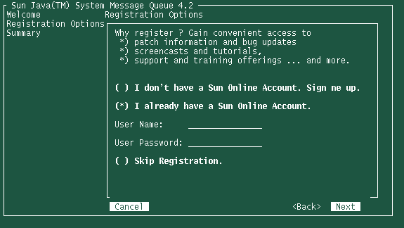 Registration Page (cli)